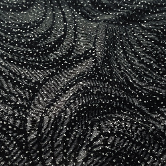 Cache Gorgeous Embellished Sleeveless Black Gown Maxi Dress Size L - Picture 9 of 10